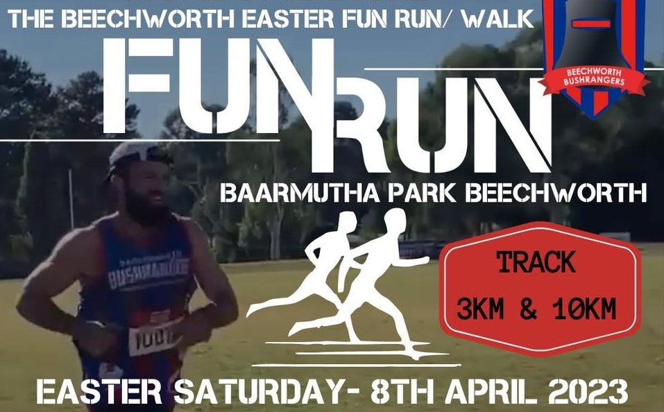 Beechworth Easter Fun Run banner 2023 sm