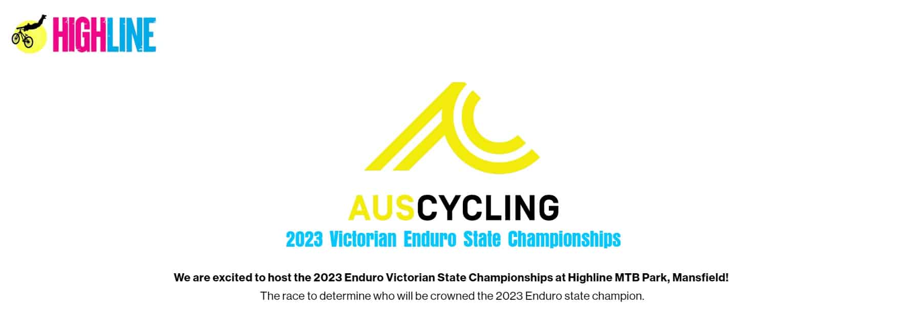 HighlineMTB_AusCycling_2023_Vic_Enduro_State_Champs_banner